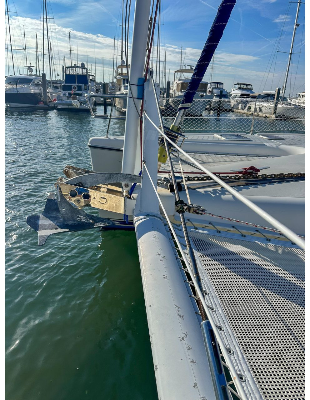 deck, Privilege 435, catamaran for sale