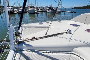 deck, Privilege 435, catamaran for sale
