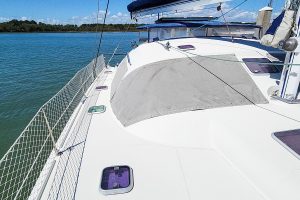 deck, Privilege 435, catamaran for sale