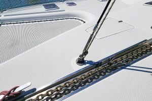 deck, Privilege 435, catamaran for sale