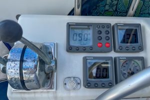 helm, Privilege 435, catamaran for sale
