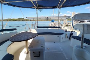 cockpit, Privilege 435, catamaran for sale