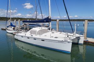 exterior, Privilege 435, catamaran for sale