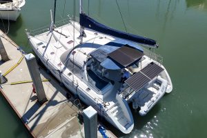 exterior, Privilege 435, catamaran for sale