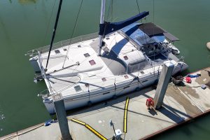 exterior, Privilege 435, catamaran for sale