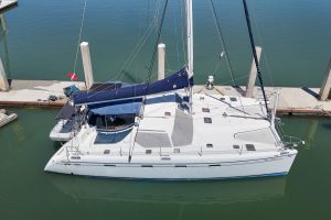 exterior, Privilege 435, catamaran for sale