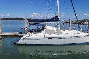 exterior, Privilege 435, catamaran for sale