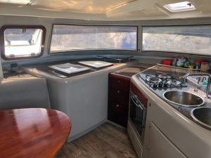 navigation station, FP 42 Venezia, catamaran for sale
