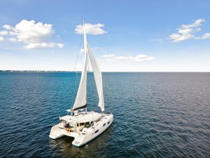 underway, Lagoon 42, catamaran for sale