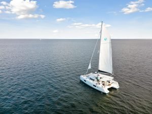 underway, Lagoon 42, catamaran for sale