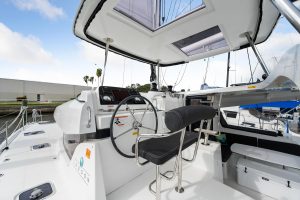 helm, Lagoon 42, catamaran for sale