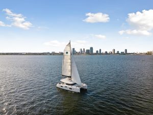 underway, Lagoon 42, catamaran for sale
