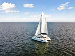 underway, Lagoon 42, catamaran for sale