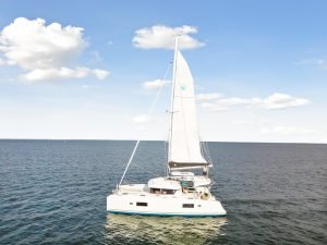 underway, Lagoon 42, catamaran for sale