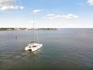 underway, Lagoon 42, catamaran for sale