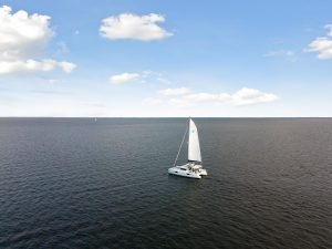 underway, Lagoon 42, catamaran for sale