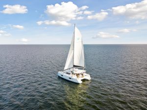 underway, Lagoon 42, catamaran for sale