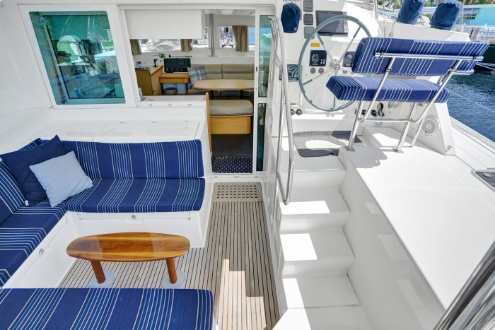 cockpit, Lagoon 420, catamaran for sale