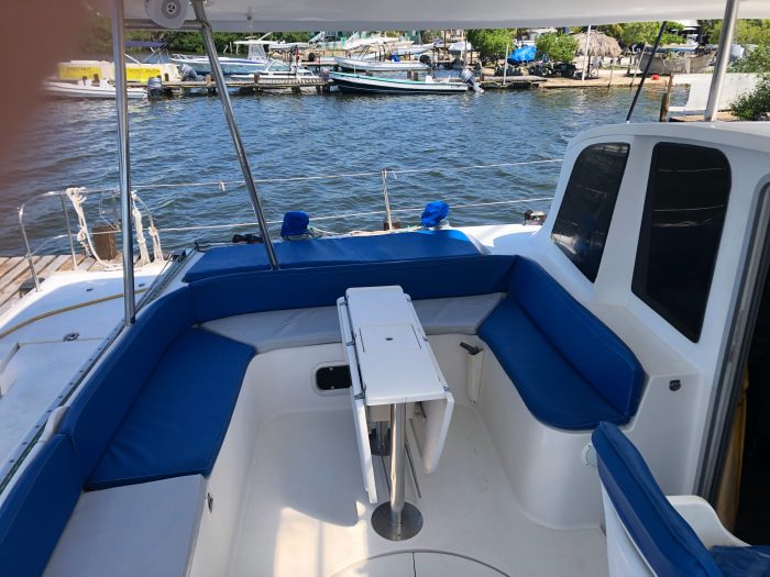 cockpit, FP 42 Venezia, catamaran for sale