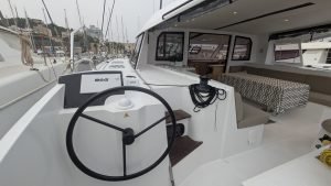 helm, Nautitech 40 Open, catamaran for sale