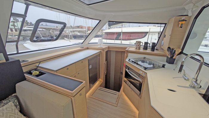interior, Nautitech 40 Open, catamaran for sale