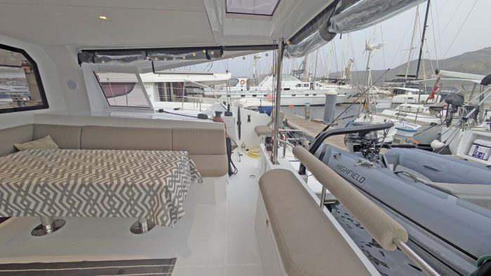 cockpit, Nautitech 40 Open, catamaran for sale