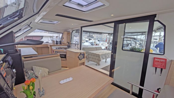 salon, Nautitech 40 Open, catamaran for sale