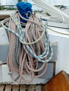 deck, Ovni 37 Sonate, sailboat for sale