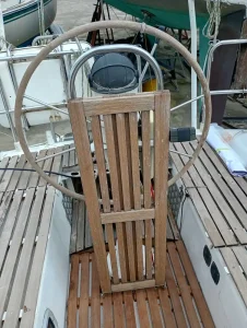 helm, Ovni 37 Sonate, sailboat for sale