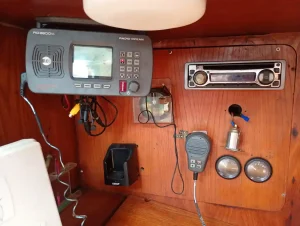 navigation station, Ovni 37 Sonate, sailboat for sale