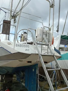 boatyard, Ovni 37 Sonate, sailboat for sale