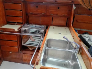 interior, Ovni 37 Sonate, sailboat for sale