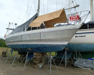 boatyard, Ovni 37 Sonate, sailboat for sale