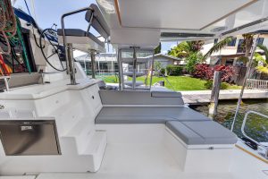 cockpit, Leopard 50, catamaran for sale