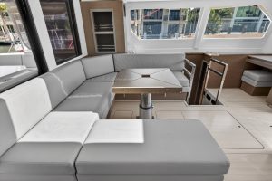 salon, Leopard 50, catamaran for sale