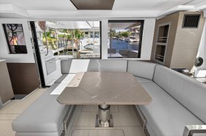 salon, Leopard 50, catamaran for sale