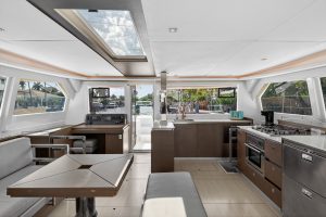 salon, Leopard 50, catamaran for sale