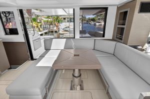 salon, Leopard 50, catamaran for sale