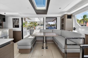 salon, Leopard 50, catamaran for sale