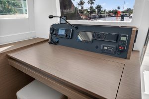 navigation station, Leopard 50, catamaran for sale