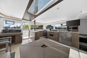 salon, Leopard 50, catamaran for sale