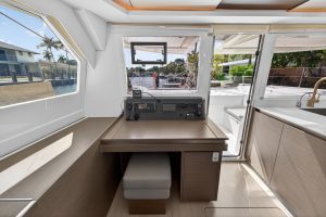 navigation station, Leopard 50, catamaran for sale