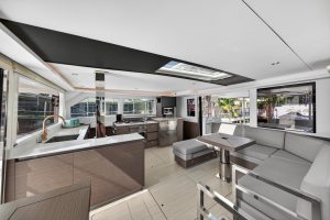 salon, Leopard 50, catamaran for sale