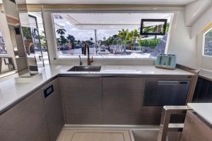 salon, Leopard 50, catamaran for sale