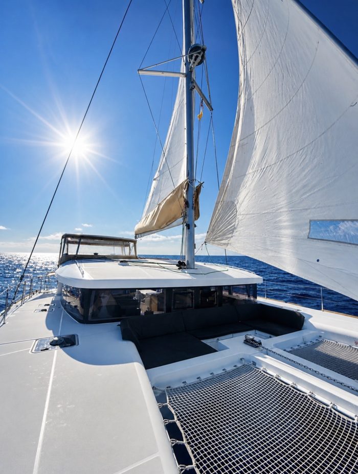 deck, Lagoon 450, catamaran for sale