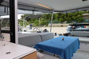 cockpit, Nautitech 44 Open, catamaran for sale