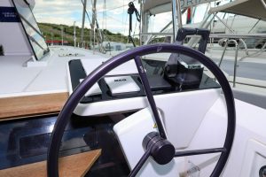 helm, Nautitech 44 Open, catamaran for sale