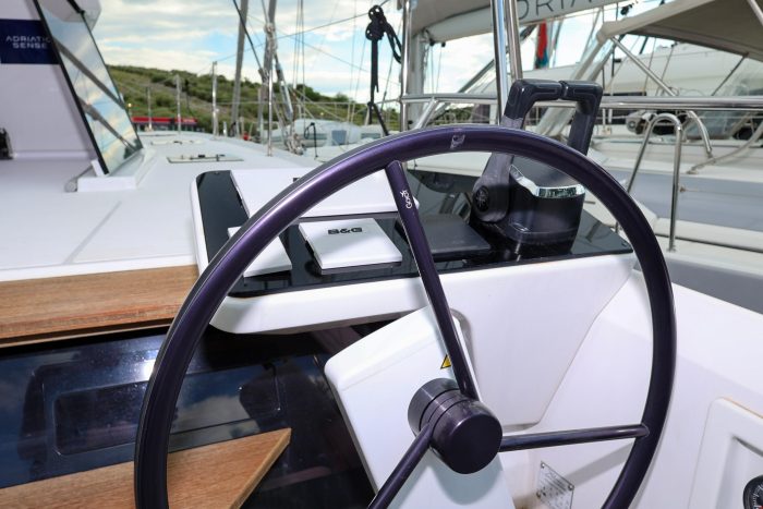 helm, Nautitech 44 Open, catamaran for sale