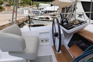 helm, Nautitech 44 Open, catamaran for sale