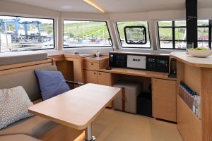 navigation station, Nautitech 44 Open, catamaran for sale